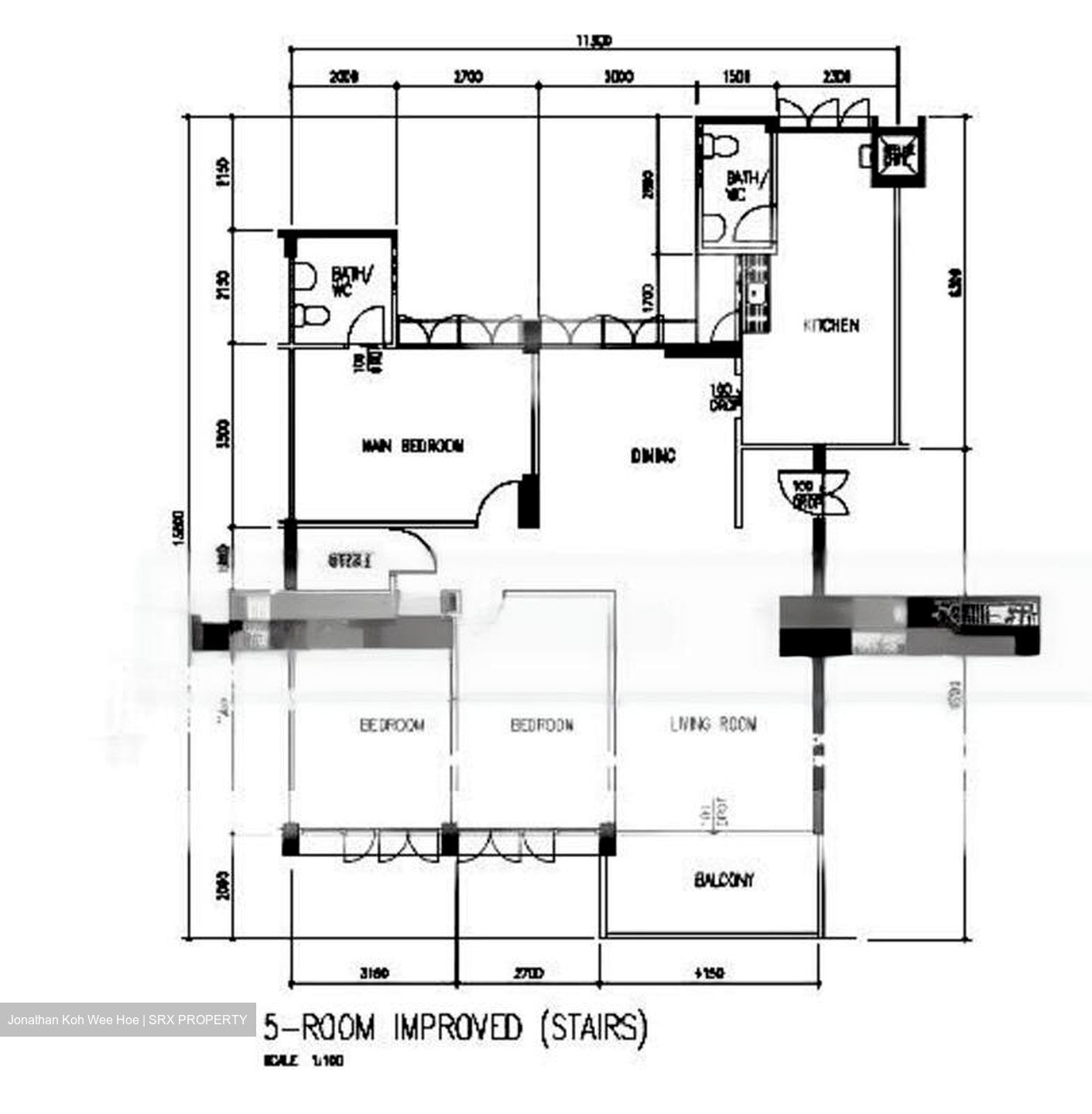Blk 240 Yishun Ring Road (Yishun), HDB 5 Rooms #480550401